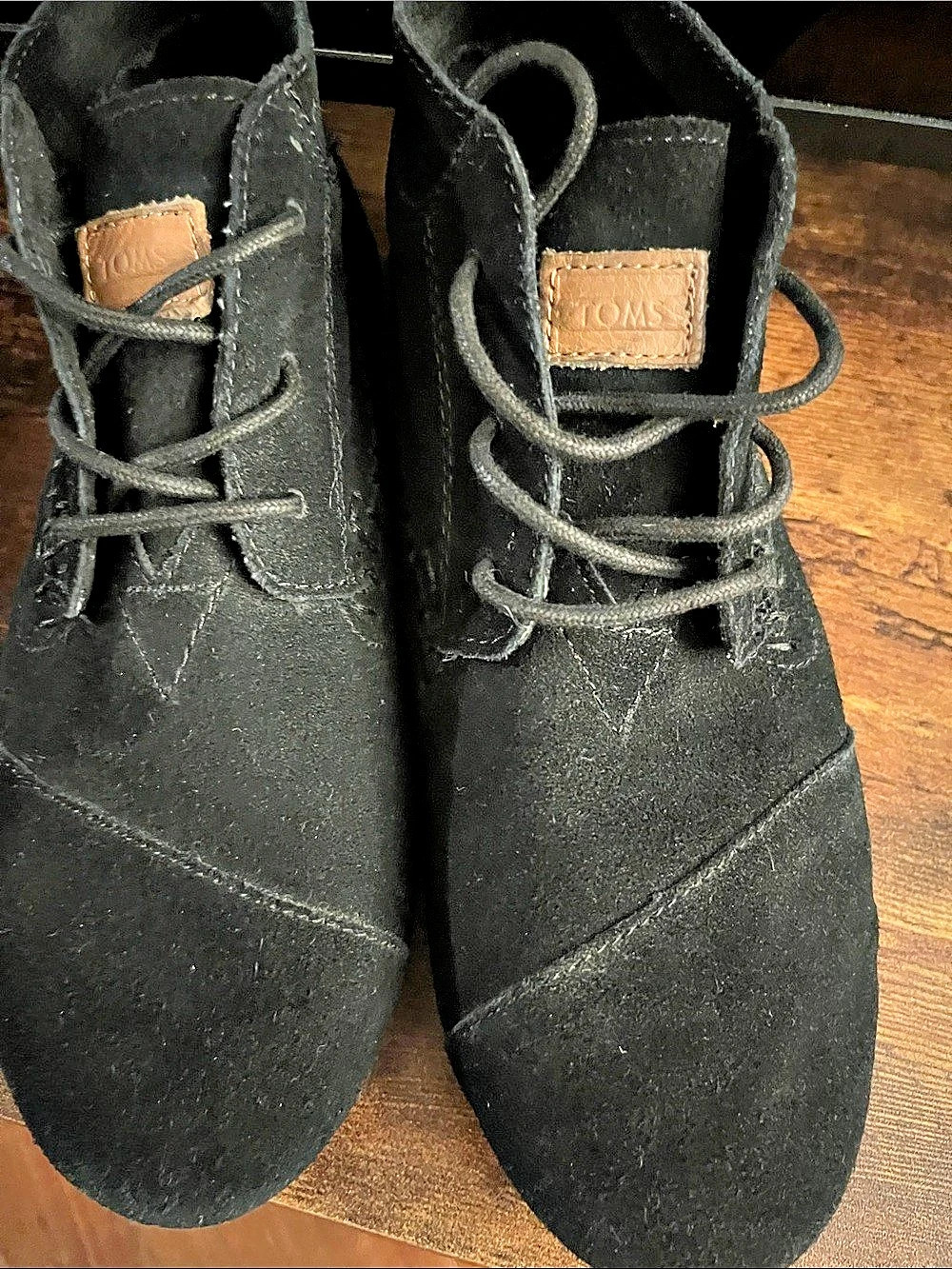 TOMS Desert low  Black Sneakers US 7.5